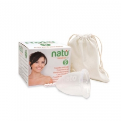 Coppetta mestruale Natu in silicone medicale